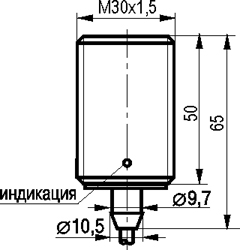 Габариты ISB BF73A-11-10-L